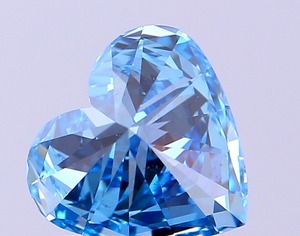 Diamant de laboratoire CVD bleu vif fantaisie taille émeraude de 3,01 carats, qualité VS1, excellente finition, pierre précieuse bleue rare pour bijou de fiançailles sur mesure. - Product Image 2
