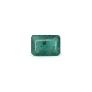 Natural Zambian Emerald 5 Carat Emerald Cut Loose Gemstone for Fine Jewelry - Product Image 1