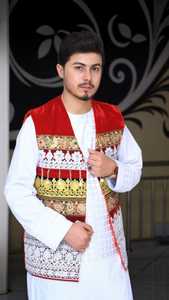 Suministro al por mayor de ropa de boda OEM, chalecos y faldones tradicionales afganos para hombre, ropa de algodón bordada para exportación - Product Image 3