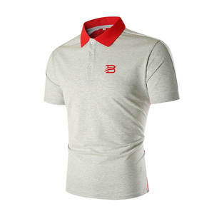 Polos pour hommes de haute qualité, couleur personnalisée, coupe ajustée, polos pour hommes avec logo personnalisé - Product Image 1