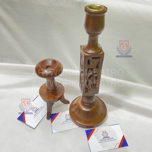 Brûleur d'encens aromatique de haute qualité en bois de manguier et en laiton, fait à la main par des artisans indiens, pour la maison et le bureau - Product Image 6