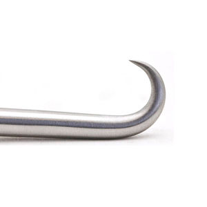 Heavy Duty Bone Hook Medic Instrument with Ergonomic Non <b>Slip</b> Handle for Reliable Use in <b>Long</b> Orthopedic Procedures - Product Image 3