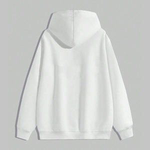 Sudadera con capucha extragrande de alta calidad, 100% algodón polar grueso, con estampado digital otoñal para hombre, estilo streetwear. - Product Image 2