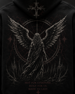Men's Black Pullover Hoodie Sweatshirt/Men's Hoodies Custom made available in all <b>Colours</b> and also customizable - Product Image 3