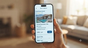 Aplicación móvil para reservar hoteles: Reserva hoteles con disponibilidad de habitaciones en tiempo real, pagos seguros, confirmaciones instantáneas y fácil manejo. - Product Image 3