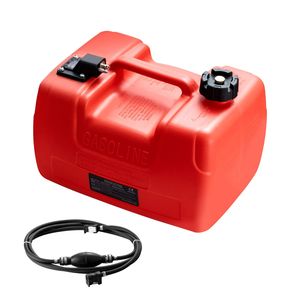 Serbatoio Carburante Marino da 12L (3.17 Galloni) per Motore Fuoribordo con Tubo da 3m e Indicatore per Yacht con Motore Entrobordo - Product Image 1