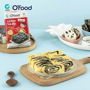 Wholesale Korean Roasted Seasoned <b>Seaweed</b> - <b>Seaweed</b> For Kids - <b>Snack</b> for Kids Low Sodium 5g x 3 Bundles O'food - Product Image 4
