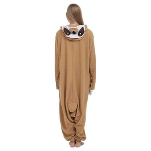 ชุดนอนผ้าฟลีซมีฮู้ดลายไดโนเสาร์สีเขียวสำหรับผู้หญิง แบบเต็มตัว มีซิปปิด ลายการ์ตูน นุ่มสบาย เหมาะสำหรับใส่ในฤดูใบไม้ร่วง - Product Image 2