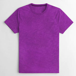 T-shirt unisexe doux en mélange de rayonne 300 grammes avec impression sérigraphiée, polyester, rayonne et coton - Product Image 3