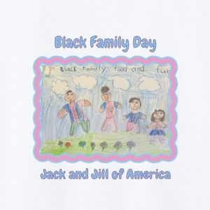 T-shirt Jack and Jill White Family Day 2025 pour hommes et femmes, assorti pour réunion de famille, décontracté, confortable, en coton, vêtements pour événements - Product Image 5