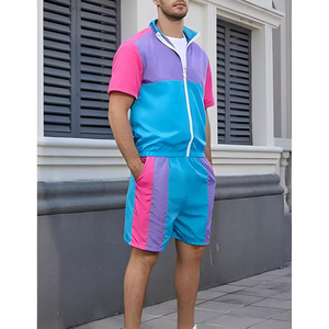 Ensemble jogging coupe-vent d'hiver en nylon/polyester de qualité supérieure pour homme, à capuche, taille élastique, coupe régulière, style personnalisé, fabriqué au Pakistan - Product Image 3