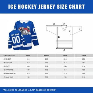 Men Ice Hockey Jersey Sport Sweater Stitched Letters Numbers Ice Hockey Jerseys Fabric Weight 220 Gram With <b>Top</b> Quality - Product Image 1