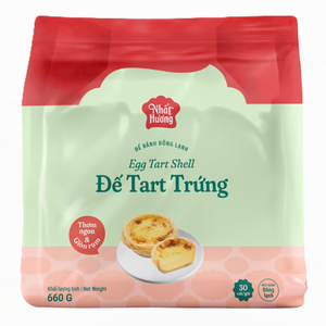 Approvisionnement direct fabricant en gros – Coque de tarte aux œufs portugaise HALAL surgelée, non cuite, de qualité supérieure, 660g, pour boulangeries, avec services OEM/ODM - Product Image 1