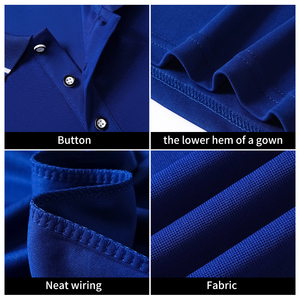 Camisa Polo de Algodón Piqué Personalizada para Hombre, Lisa, Informal, Uniforme de Negocios, Bordada, Fabricante y Proveedor OEM ODM - Product Image 3