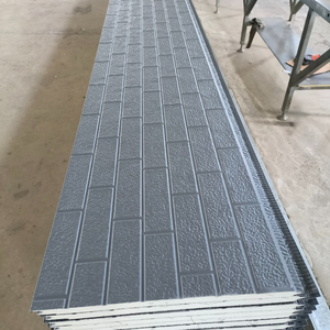 Pannelli Sandwich Isolanti per Rivestimento Esterno Decorativo in PU con Pannello Metallico Intagliato, Lunghezza Personalizzabile, Vendita all'Ingrosso - Product Image 2