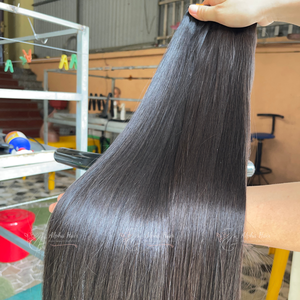 Extensiones de cabello humano vietnamita liso sin procesar, pelucas frontales de encaje recto de hueso espejo para mujeres, hermosas mejoras de cabello - Product Image 4