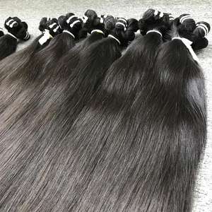 High Quality 100% Virgin <b>Hair</b> for <b>Extensions</b> Natural Straight Large Stock Wholesale Vietnamese Raw <b>Hair</b> <b>Light</b> <b>Color</b> - Product Image 5