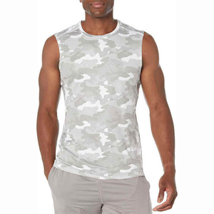 Camiseta sin mangas de algodón ligero de alta calidad para hombre, transpirable, suave, con cuello redondo, para gimnasio, fitness, informal, para verano - Product Image 6
