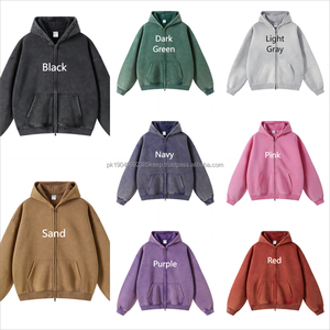 Sudaderas Personalizadas para Hombre, Unisex, Estilo Urbano, Sudadera con Capucha, Venta al por Mayor, Sudaderas Personalizadas con Logotipo Bordado, Sudaderas con Capucha Gruesas con Cierre - Product Image 6