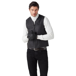 Chaleco de Cuero Vacuno Hecho a Medida, para Hombre, Corte Ajustado, Informal, de Invierno, Transpirable, de Alta Calidad, Hecho en Pakistán - Product Image 4