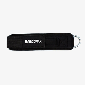 Correa de Muñeca y Tobillo Ajustable con Cierre de Gancho y Bucle, Logotipo Personalizado, Neopreno Acolchado, Anillo en D Resistente para Máquina de Cable - Product Image 1