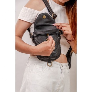 Riñoneras de diseño de moda personalizadas LW para mujeres y hombres, bolsa de poliéster para viajes, caminar, correr, senderismo, bandolera, riñonera - Product Image 4