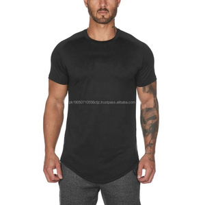 Couleur personnalisée dernière conception hommes t-shirts haute qualité Gym Fitness hommes vêtements 100% coton à manches courtes été hommes décontracté t-shirt - Product Image 4