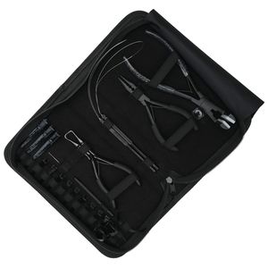 Wholesale Hair Extension Tool <b>Kit</b> with Micro Bead Plier Set Tape In Plier Loop Threading Tool Hair and Styling Clips - Product Image 1