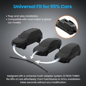Escobillas Limpiaparabrisas Eltron Turbo Compatibles con todos los coches mencionados, Par D-24 P-16, Goma Superior para Todo Clima - Product Image 4