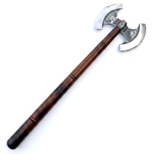 Hacha de Doble Cabeza de Acero de Alta Calidad, Estilo Moderno, para Campismo al Aire Libre - Product Image 1