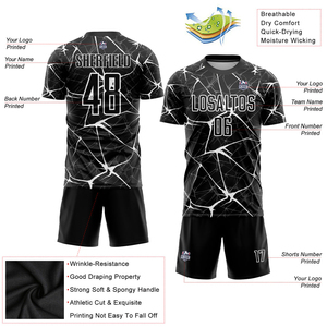 Maillot de football personnalisé pour homme, haute qualité, entraînement professionnel, faible MOQ, polyester léger et respirant - Product Image 3