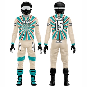 Best Quality Stylish DTF Heat-transfer Printing Dirt Bike Off-Road ATV Mountain Bike and Motocross Stretchy Fabric Racing Wears - Product Image 1