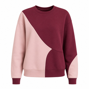Sudadera con Capucha Oversize de Algodón 100% para Mujer, Estilo Urbano, Venta al por Mayor, Ropa Casual de Invierno con Logo Frontal - Product Image 1
