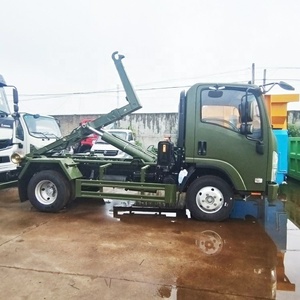 फैक्ट्री की कीमत 1 सुज़ु हुक आर्म कंसक्टर 4x2 रोल ऑफ हुक लिफ्ट ट्रक - Product Image 5