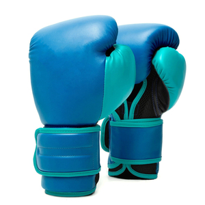 Nouveaux gants de boxe bicolores, fabrication en usine, vente chaude, pour les séances d'entraînement quotidiennes et le confort. - Product Image 1