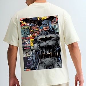 Shoulder Drop Long Sleeve Plus Size Eco-Friendly Printed T-<b>Shirts</b> New Arrival Hot Sales 2026 Cream-<b>coloured</b> Tshirt for men - Product Image 2