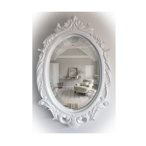 Wooden <b>Mirror</b> Frame Contemporary Home Ornament Crafted to Encourage Decorative Consistency and Interior Refinement - Product Image 2