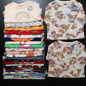 เสื้อยืดแขนยาวผ้าฝ้ายหวีพิมพ์ลายตามสั่ง ระบายอากาศได้ดี สำหรับเด็ก สวมใส่สบายและนุ่ม เหมาะสำหรับเด็กชายและเด็กหญิง มีสินค้าพร้อมส่ง - Product Image 1