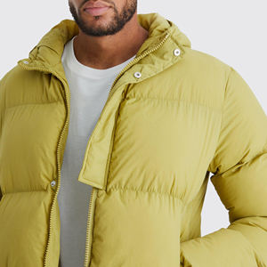 Breathable Insulated Material Warm Comfortable Outerwear For Travel Camping Men Puffer <b>Jacket</b> Lightweight Quilted Winter Coat - Product Image 6