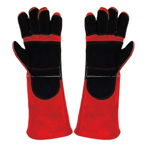 Gants de travail en cuir de vachette renforcé de haute performance, gants de protection individuelle ignifuges pour la soudure - Product Image 6
