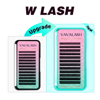 YY 3D 4D 5D Forme W Cils Pestaas Cils Extension Premade Lashes Fans Easy Fan W Weave Clover Matte Lash Extension Trays