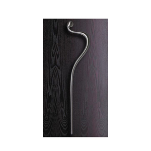 Tirador de Gabinete Ondulado de Acero Inoxidable, Diseño Minimalista, Herraje Duradero para Muebles, Tirador de Cajón con Forma Novedosa - Product Image 1