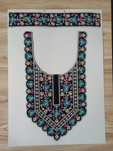 Patchs brodés personnalisés de haute qualité à coudre sur les cols, appliques décoratives pour vêtements, motifs de cols pour robes, chemisiers, textiles de maison - Product Image 3