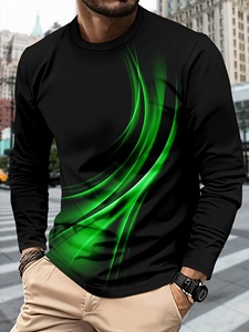 Camisetas Estampadas para Hombre, 100% Algodón, Impresión Serigráfica, Tejido de Punto con Patrón, Nuevo Estilo Informal para Adultos, 180 Gramos - Product Image 5