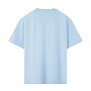 High Quality 280GSM 100% Cotton Heavyweight Vintage Custom Logo Solid Color Blank Over-sized Loose Mock Neck Men's T-shirt - Product Image 6