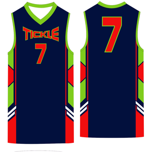 Conjunto de Uniforme de Baloncesto Sublimado Personalizado, Uniforme y Pantalones Cortos de Baloncesto de Malla de Secado Rápido, Diseño OEM al por Mayor - Product Image 3