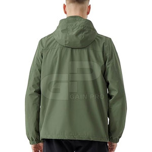 เสื้อแจ็คเก็ตกันลมสำหรับเล่นกอล์ฟกลางแจ้งสำหรับผู้ชาย น้ำหนักเบา ซิปเต็มตัว สวมใส่สบาย ระบายอากาศได้ดี เหมาะสำหรับการฝึกซ้อมกีฬา - Product Image 3