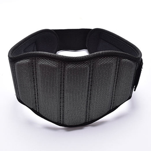 New Arrival Cowhide Leather Weightlifting Belt Fitness Workout Training Back Weightlifting Belt For Sale - Product Image 5