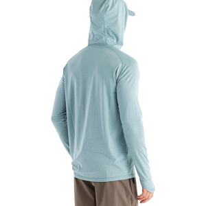 Vente en gros Sweat à capuche pour homme coupe classique anti-rétrécissement en tissu polaire avec motif poisson personnalisé respirant anti-moustiques anti-insectes hiver - Product Image 4