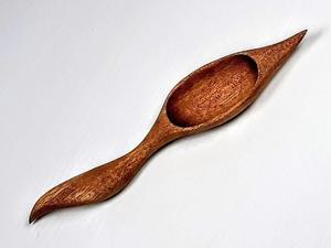 Cuchara de Té de Madera Sostenible Hecha a Mano, Cuchara para Café, Té y Azúcar, Utensilio de Cocina Ecológico - Product Image 4